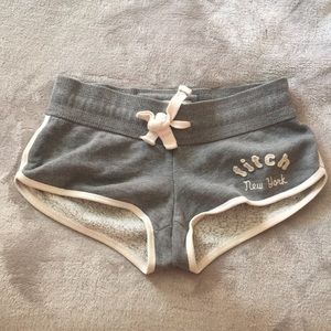 Grey Abercrombie shorts